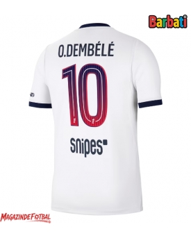 Paris Saint-Germain Ousmane Dembele #10 Tricou Fotbal Replică 2026-27 Barbati Deplasare